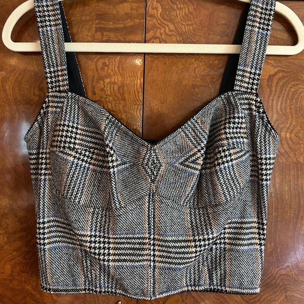 Dolce & Gabbana Patterned Corset Top